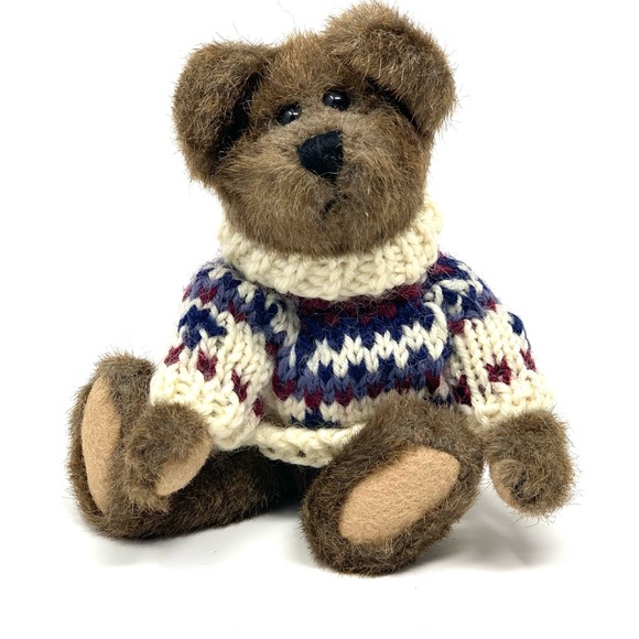 Boyds Bears Other - Boyds Bears Will in Sweater Retired RARE Collection